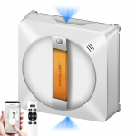 Liectroux YW710 Fönsterputsrobot med dubbel vattensprutning, lasersensor, automatisk våtmoppning av glas, robotdammsugare för fönster och golv i hemmet, styrning via fjärrkontroll och app.